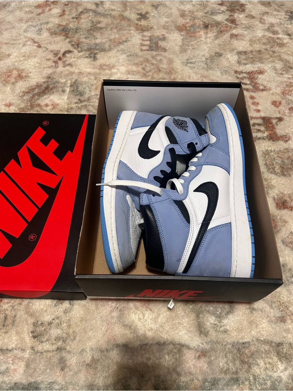 Jordan 1 High University Blue Size 12.5 Men’s